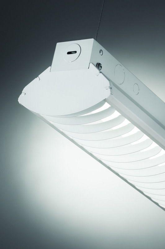 SV5 T5 Strip Louver Accessory, White Solid Blade with a Solid Reflector